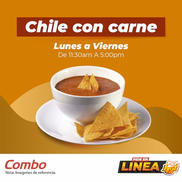 Lunch Chile con Carne